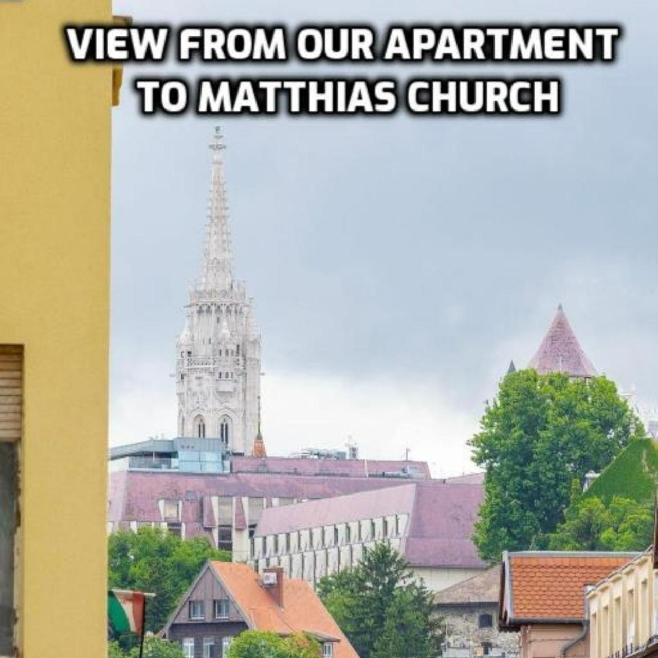 Designer Modern By Buda Castle With Stunning Matthias Church View * Boedapest
